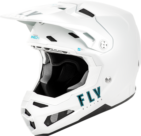 Youth Formula S Carbon Solid Helmet White Yl - Cycle City Outdoors