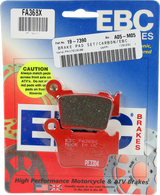 EBC FA-TT Series Semi-sintered Rear Brake Pads - FA368X (KTM / Husqvarna / Sherco / Gas Gas / Husaberg / AJP 2003–2025)