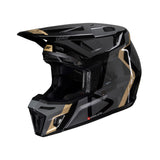 Leatt Moto 8.5 Helmet Kit | Black V25 | ECE 22.06 + DOT | 360° Turbine | Velocity 5.5 Goggles Included