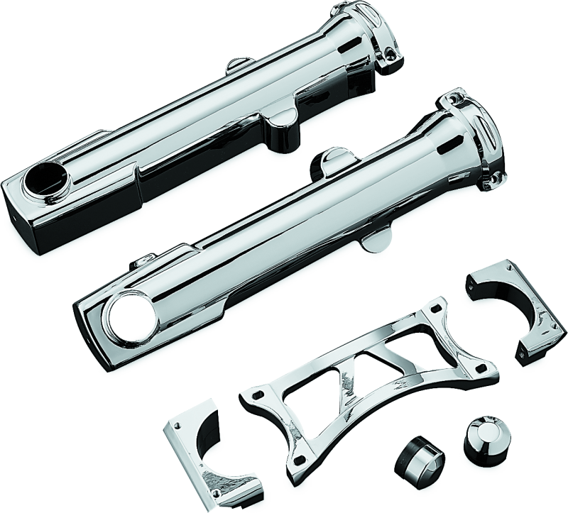 Kuryakyn Fork Skins For 04-Up XL Chrome - Cycle City Outdoors