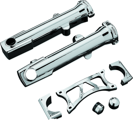 Kuryakyn Fork Skins For 04-Up XL Chrome - Cycle City Outdoors