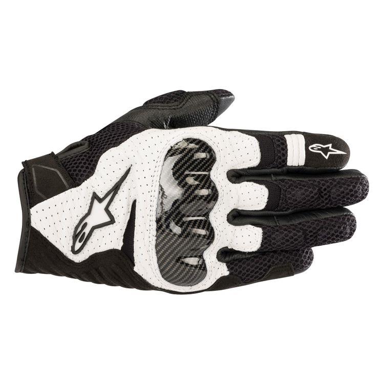 Alpinestars SMX-1 Air V2 Gloves, Black/White - M (Open Box)