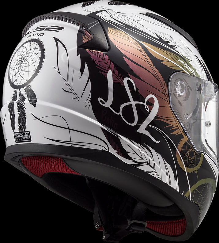 LS2 - Rapid II Dreamcatcher Full Face Motorcycle Helmet