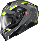 Exo Gt930 Transformer Helmet Morph Grey/Hi Viz Sm