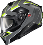 Exo Gt930 Transformer Helmet Morph Grey/Hi Viz 3x