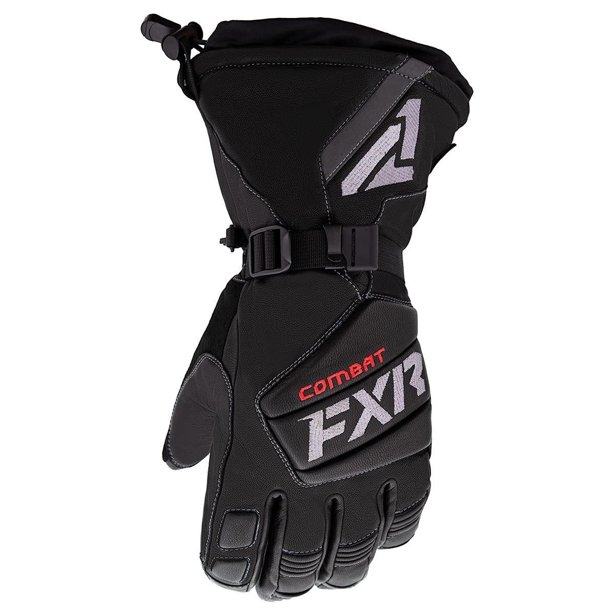 FXR Racing - Leather Gauntlet Glove - Black