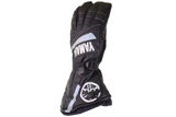 FXR - Yamaha - Leather Gauntlet Snowmobile Gloves Black (Md)