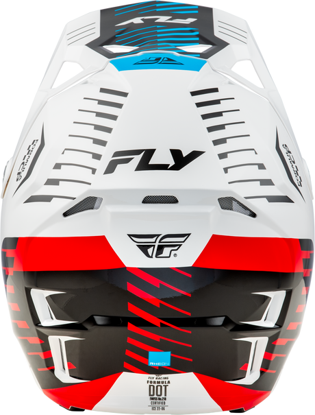 Formula Cp Slice Helmet White/Red/Cyan Sm - Cycle City Outdoors