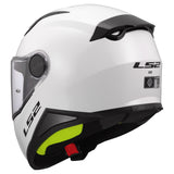 LS2 FF Kid Full Face Youth Helmet | Solid | Gloss White & Matte Black | YM–YL | 812-4023