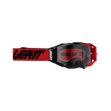 Leatt Velocity 6.5 Photochromic Goggle | Red / Light Grey | Adaptive 28–80% VLT | OTG