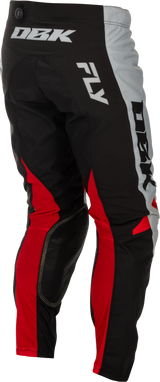 Kinetic Dbk Pants Grey/Black/Red Sz 40