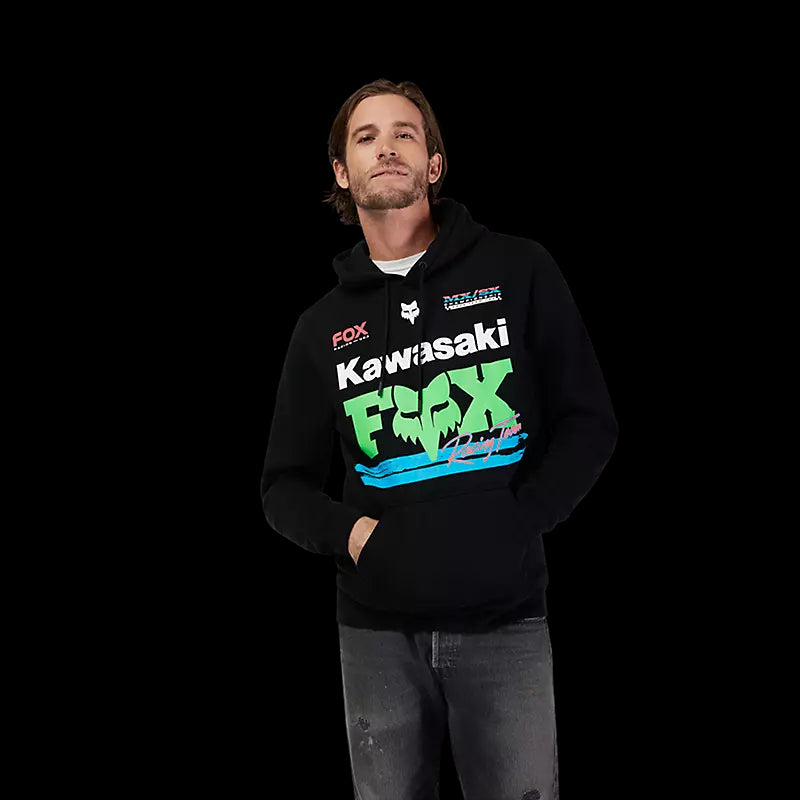 Fox Racing - Kawasaki Fleece PO - Black Hoodie