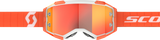 Fury Goggle Orange Orange Chrome Works