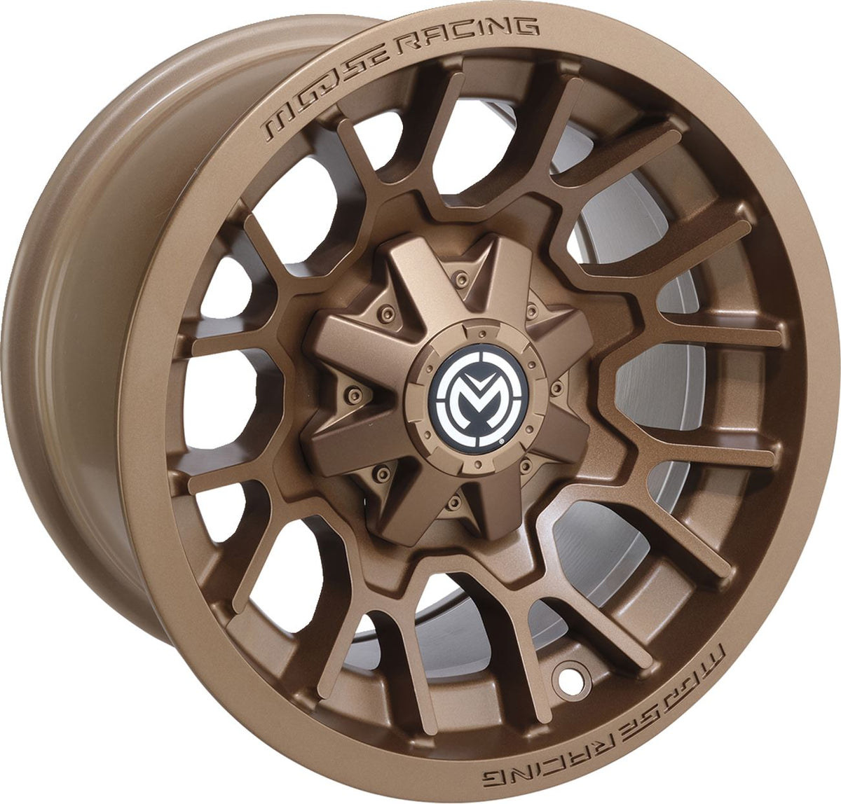 Moose Offroad 24X | Matte Bronze ATV/UTV Wheel | 14x7 | 4/110 | 5+2