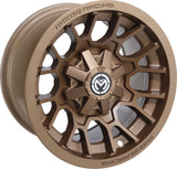 Moose Offroad 24X | Matte Bronze ATV/UTV Wheel | 14x7 | 4/110 | 5+2