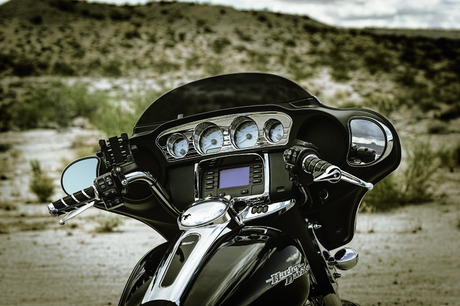 Kuryakyn Tri-Line Gauge Trim 14-Up Touring Models Chrome - Cycle City Outdoors