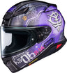 Shoei RF-1400 Black Tri-Stars Zaku II TC-12 Full-Face Motorcycle Helmet | AIM+ Shell & Pinlock EVO Included