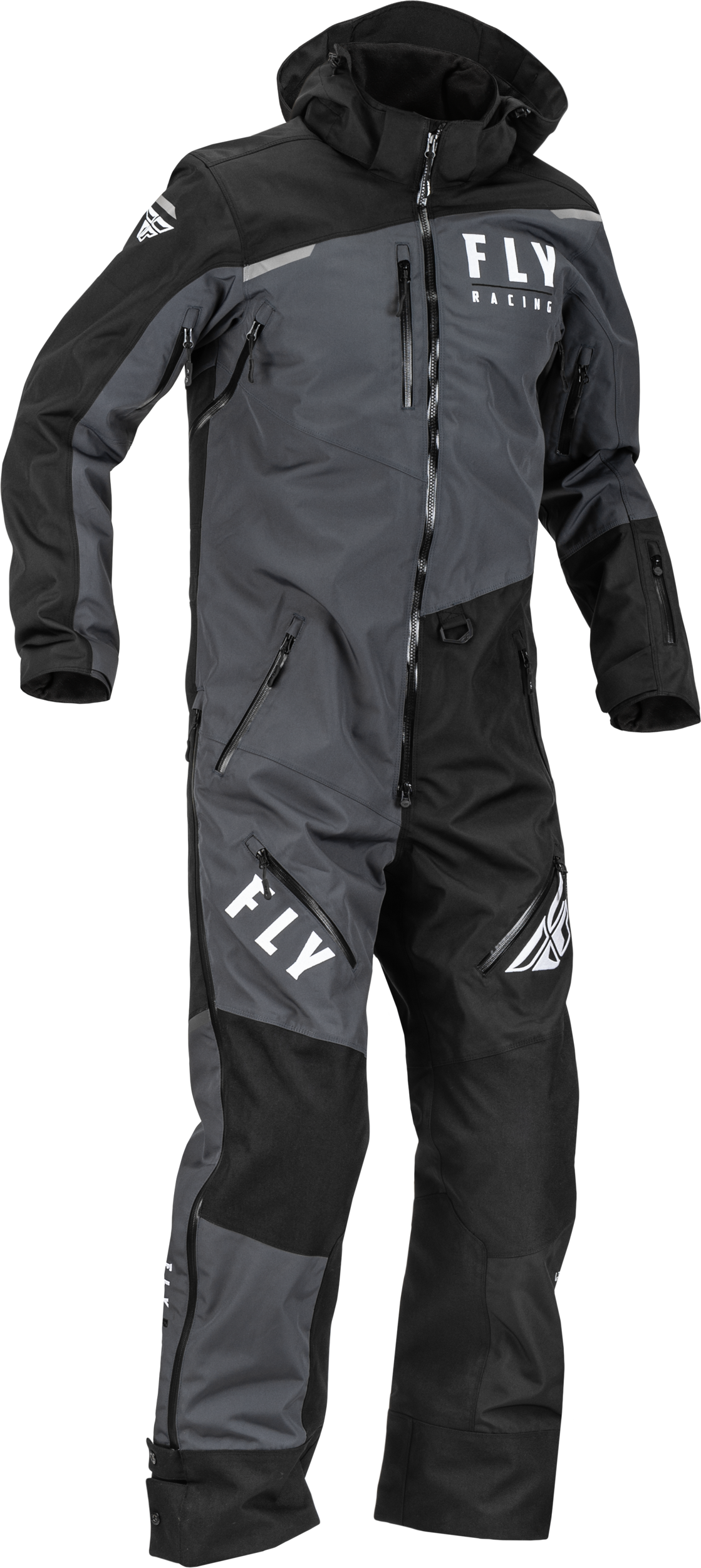 Fly Racing - Cobalt Shell Monosuit Black/Grey 2x