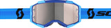 Fury Goggle Blue/Black Silver Chrome Works