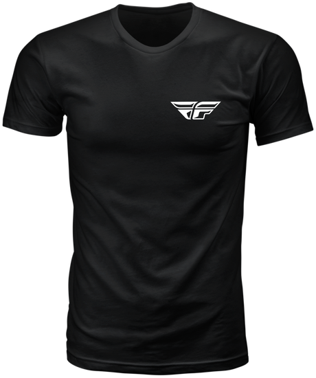 Fly Staple Tee Black Sm