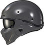 Covert X Open Face Helmet Cement Grey Xl