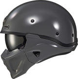 Covert X Open Face Helmet Cement Grey 2x