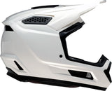 Z1R Dirt Maxx Solid Helmet | White / Black | XS–4XL