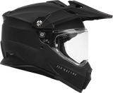 Trekker Solid Helmet Matte Black Md - Cycle City Outdoors