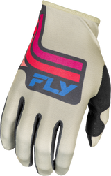 Lite Vice Gloves Light Grey/Pink/Coral 3x - Cycle City Outdoors
