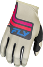 Lite Vice Gloves Light Grey/Pink/Coral 3x - Cycle City Outdoors