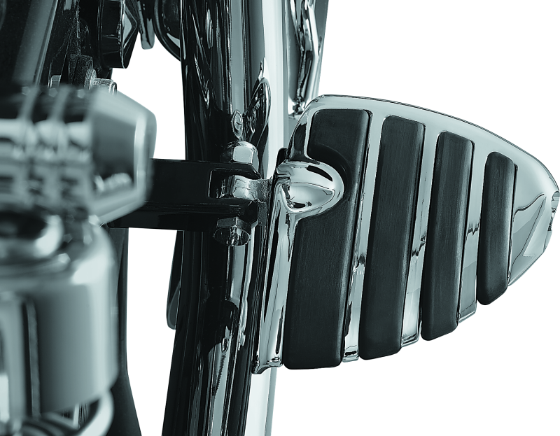 Kuryakyn ISO Wing Mini Boards With Male Mount Adapter Chrome - Cycle City Outdoors