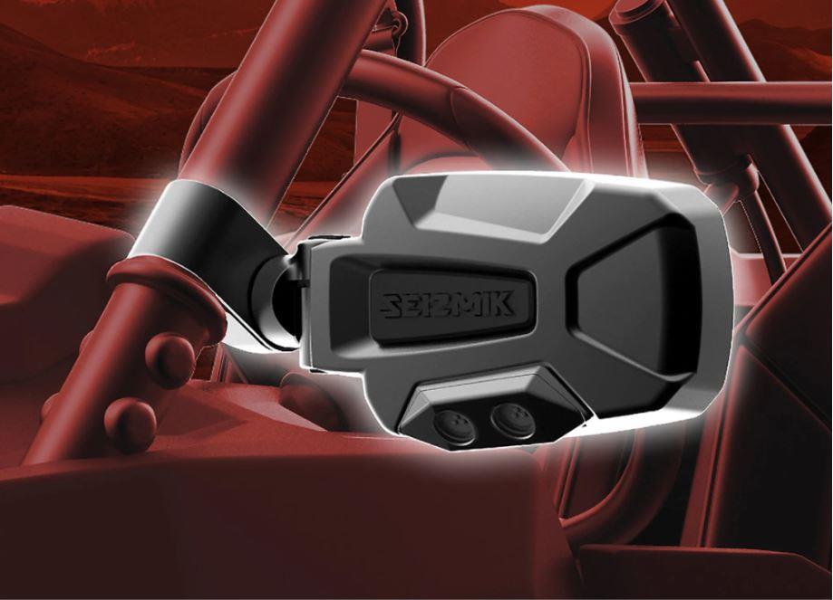 Seizmik - Mirror - Pursuit Night Vision - Side View - Black - 2" (Open Box)
