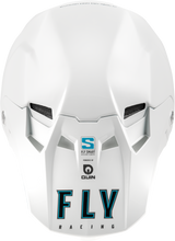 Youth Formula S Carbon Solid Helmet White Yl - Cycle City Outdoors