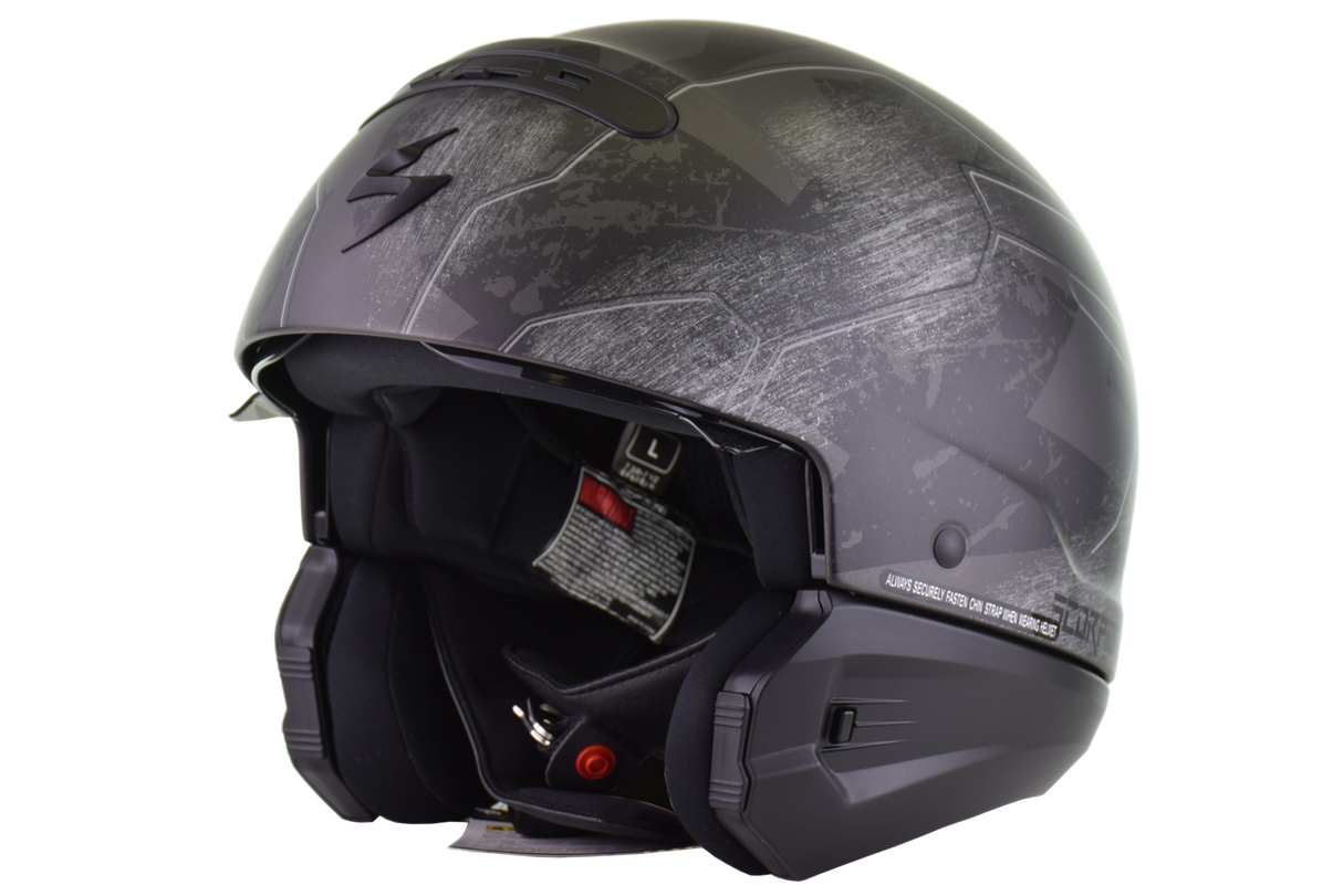 ScorpionEXO - Covert Solid Helmet - Matte Black - Medium (open box)