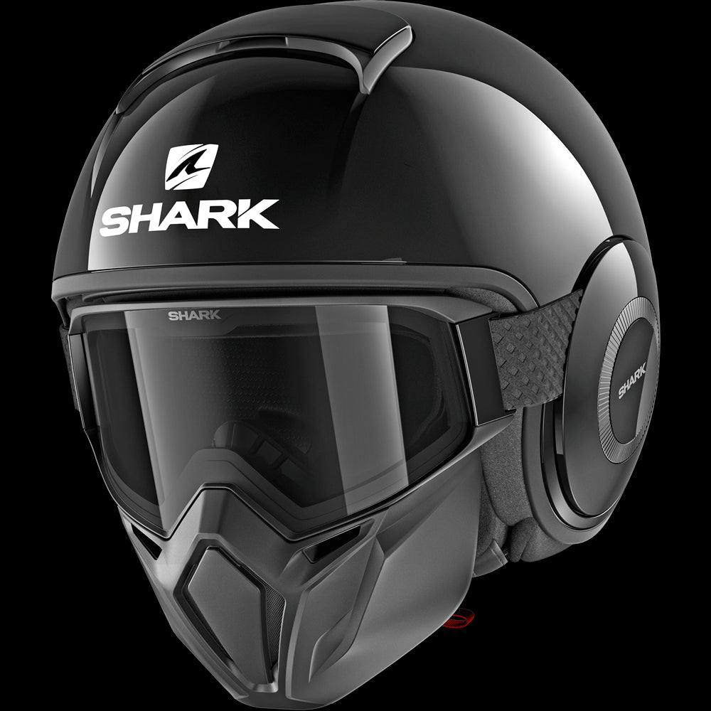 Shark Street Drak Blank Motorcycle Helmet
