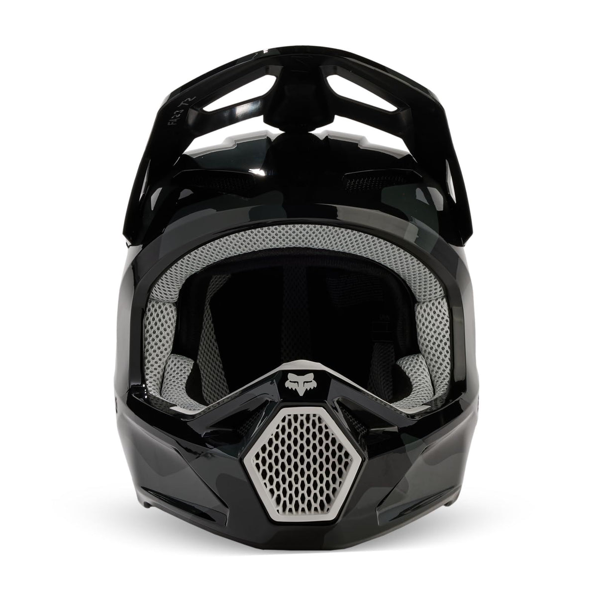 Fox Racing - V1 Bnkr Helmet - Black Camo - L (Open Box)