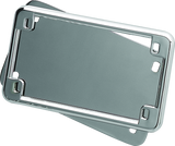 Kuryakyn License Frame & Backing Plate Set 4in X 7in Chrome - Cycle City Outdoors