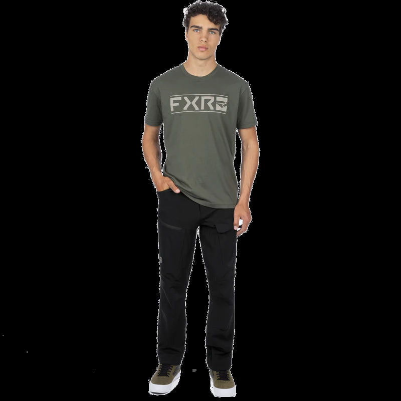 FXR Racing - M Victory Premium T-Shirt 24 - Army/Stone - 3XL