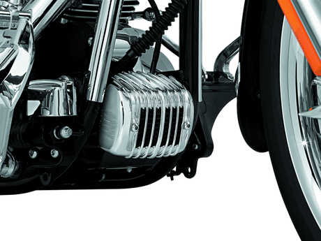 Kuryakyn Regulator Cover  01-17 Softail Chrome - Cycle City Outdoors