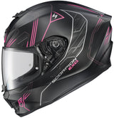 Scorpion - Exo R330 Full Face Helmet Bendr White/Pink Xl
