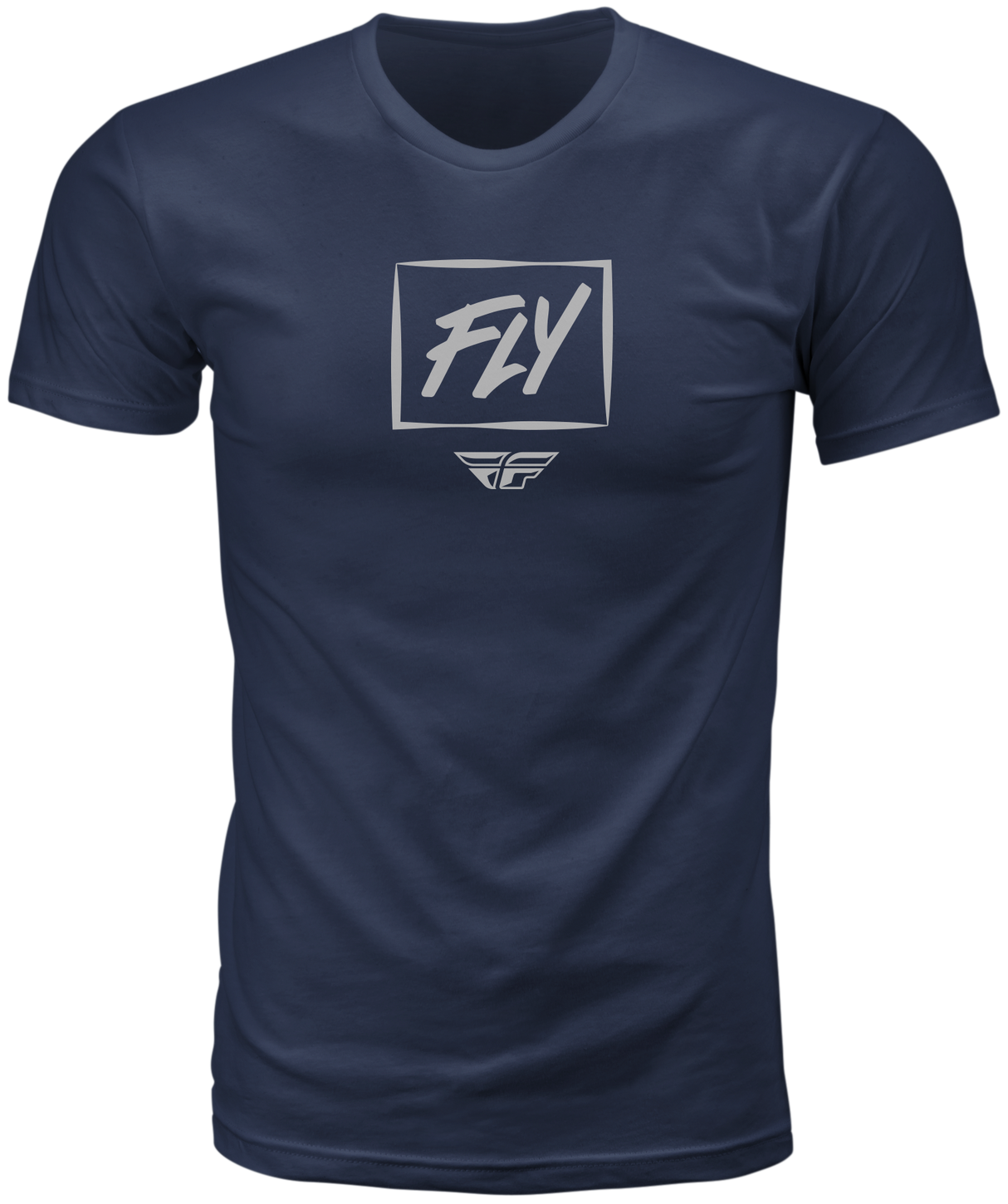 Fly Zoom Tee Navy Lg - Cycle City Outdoors