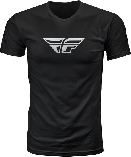 Fly F Wing Tee Black Sm - Cycle City Outdoors