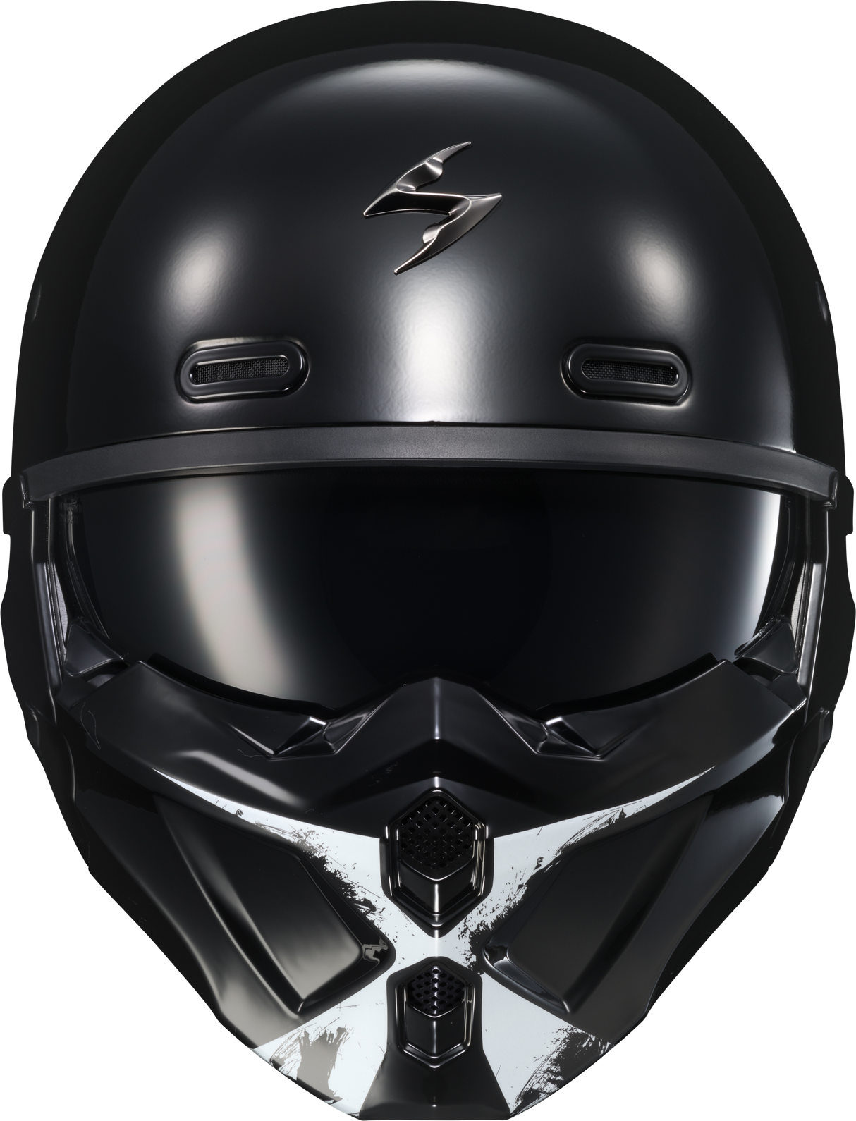 Scorpion - Covert X Face Mask Ray Gloss White