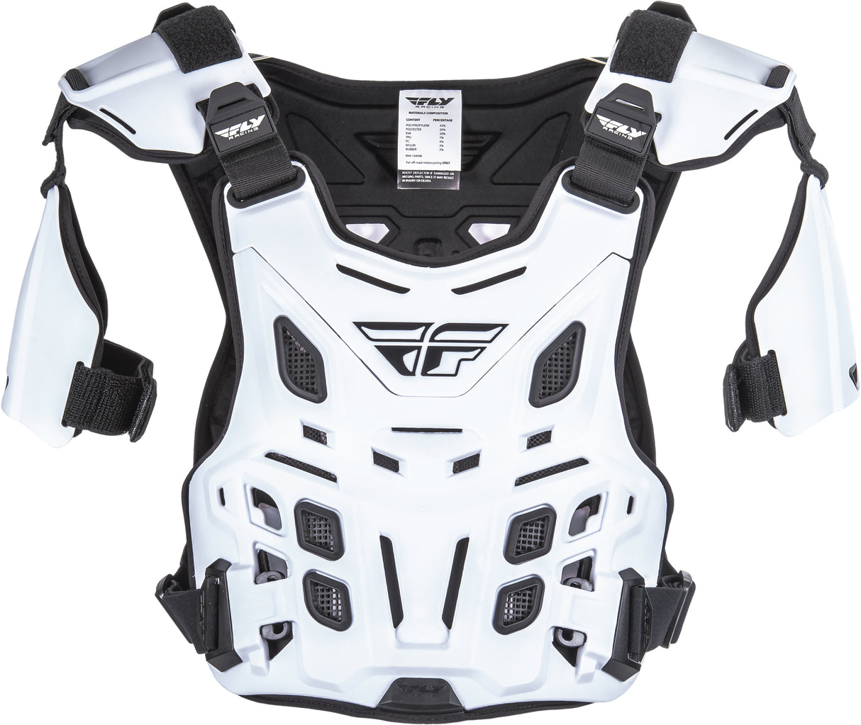 Ce Revel Offroad Roost Guard White - Cycle City Outdoors