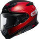 Shoei RF-1400 Sheen Full-Face Motorcycle Helmet - Red