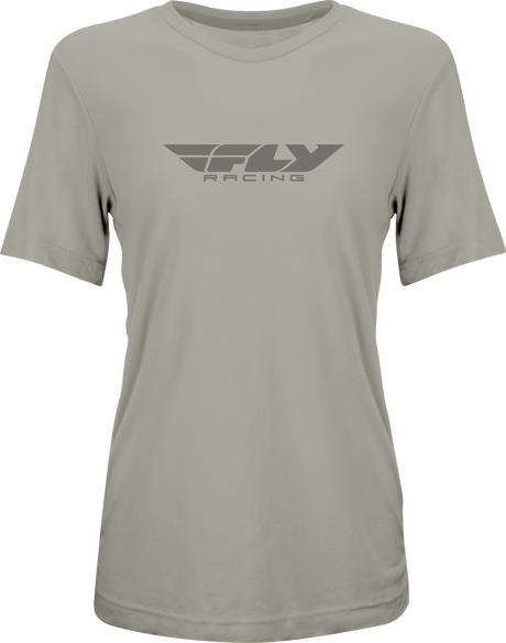 Women's Fly Origin Corp Tee Stone Heather 2x - Cycle City Outdoors