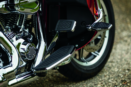 Kuryakyn Hex Brake Pedal Pad Chrome - Cycle City Outdoors