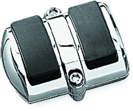 Kuryakyn Brake Pedal Cover 3in Wide Chrome - Cycle City Outdoors