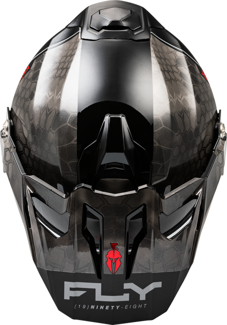 Trekker Cw Conceal Helmet Dual Shld Black/Grey/White 2x - Cycle City Outdoors