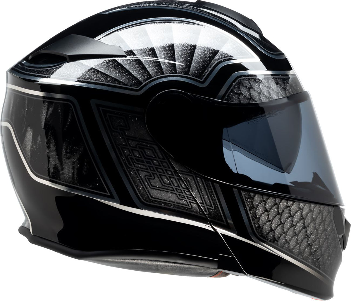 Z1R Solaris 2.0 Modular Helmet | Nomadic | Black/Silver | XS–4XL